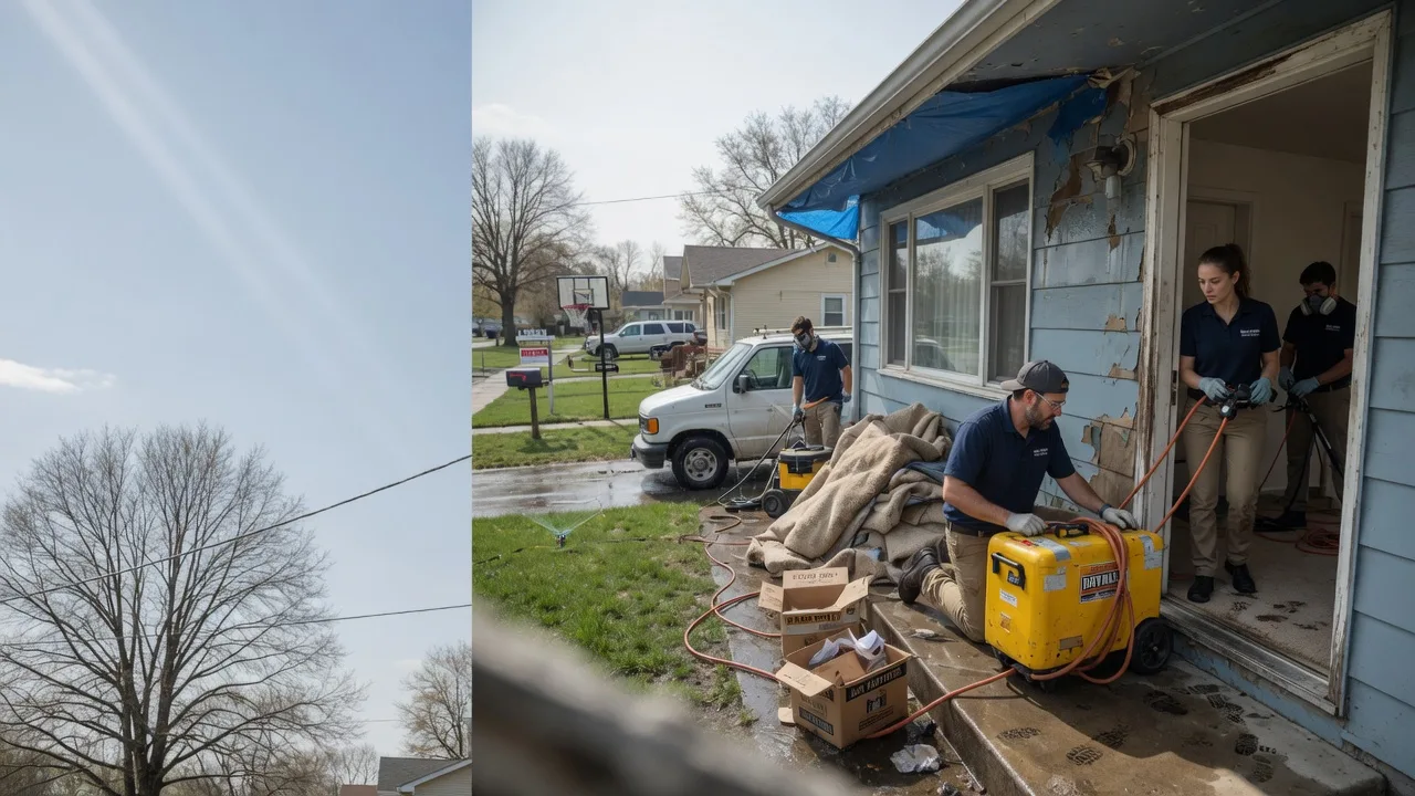 Basement Flood Cleanup in French Settlement, LA near me